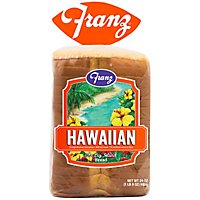 Franz Sandwhich Bread The Big Island Hawaiian - 24 Oz - Image 2