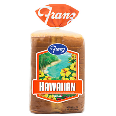 Franz Sandwich Bread The Big Island Hawaiian - 24 Oz - Image 1