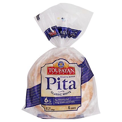 Tf Pita Bread White - Each - Image 1