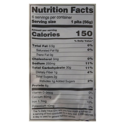 Tf Pita Bread White - Each - Image 4