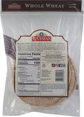 Tf Pita Bread Wheat - Each - Image 6