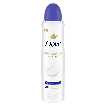 Dove Advanced Care Antiperspirant Deodorant Dry Spray Original Clean - 3.8 Oz - Image 3