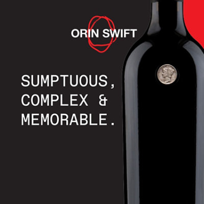 Orin Swift Mercury Head Napa Valley Cabernet Sauvignon Red Wine - 750 Ml - Image 3
