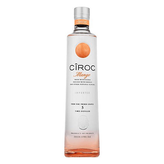 CIROC Mango Vodka Infused with Natural Flavors - 750 Ml