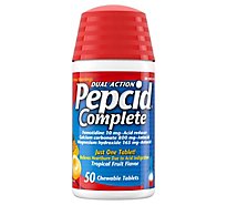 Pepcid Complete Trop Chew Tabs - 50 Count
