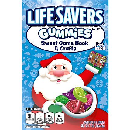 Life Savers Storybook Games & Crafts Christmas Sweet Gummy Candy - 7 Oz - Image 2