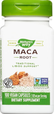 Natures Way Maca Root - 100 Count - Image 2