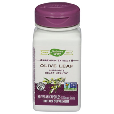 Natures Way Olive Leaf - 60 Count - Image 2