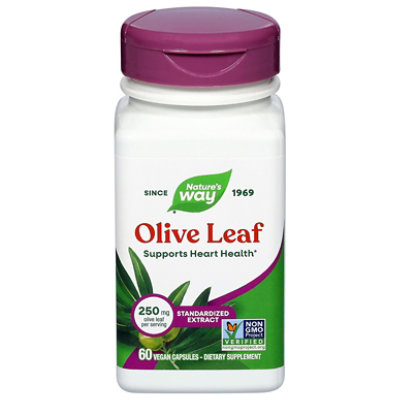 Natures Way Olive Leaf - 60 Count - Image 1