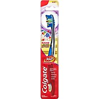 Colgate 360 Whole Mouth Clean Toothbrush 4 Zone Soft - 1 Count - Image 2