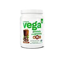 Vega Protein & Greens Chocolate Flavor Drink Mix - 18.4 Oz