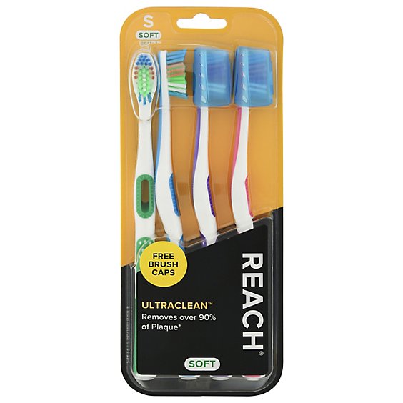 Reach Ultraclean 4pk Wing With Fs - 24 Count