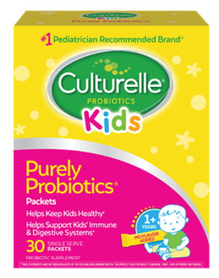 Culturelle Kids Probiotic Supplement Daily Single Serve Packets - 30 Count - Image 1