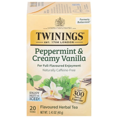 Twinings of London Herbal Tea Caffeine Free Buttermint - 20 Count