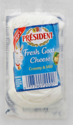 President Cheese Goat Fresh Creamy & Mild - 4 Oz - Image 2