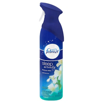 Febreze Sleep Serenity Air Freshener Bedroom Mist Quiet Jasmine - 9.7 Oz - Image 1