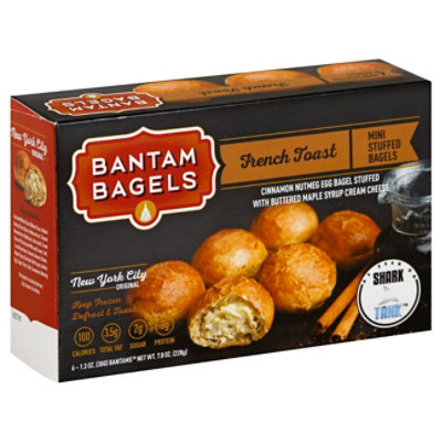 Bantam Bagels Bagels Mini Stuffed French Toast 61.3 Oz Balducci's