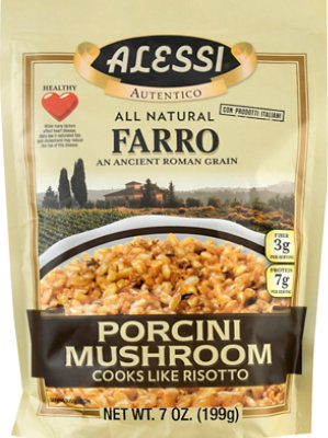 Alessi Autentico Farro Porcini Mushroom Bag - 7 Oz - Image 2