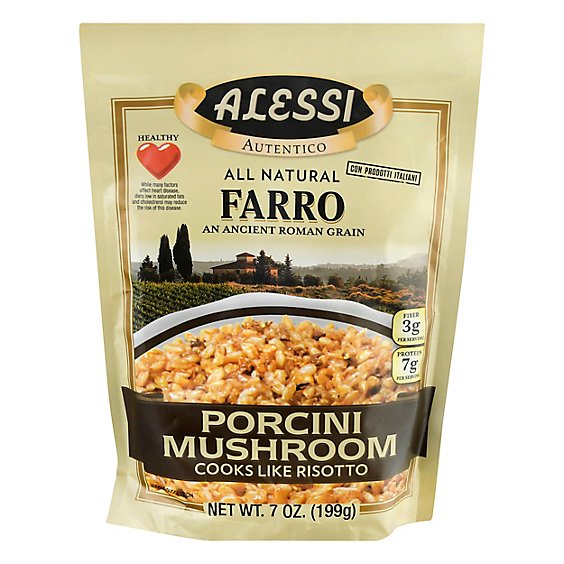 Alessi Autentico Farro Porcini Mushroom Bag - 7 Oz