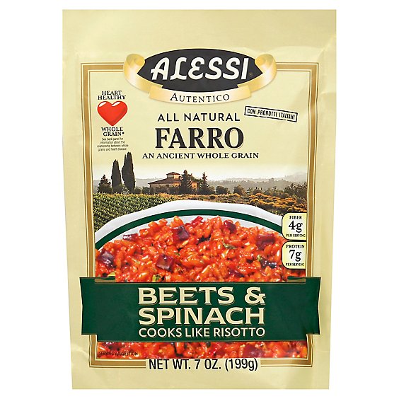 Alessi Autentico Beets & Spinach Farro - 7 Oz