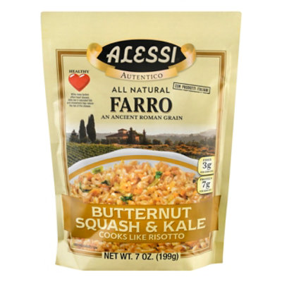 Alessi Autentico Farro Butternut Squash & Kale Bag - 7 Oz
