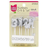 Betty Crocker Candles Numbers 0-9 & ish - 11 Count - Image 1