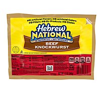 Hebrew National Beef Knockwurst - 12 Oz