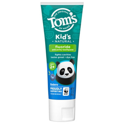 Toms Of Maine Anticavity Toothpaste Blueberry - 5.1 Oz