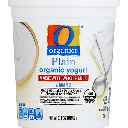 O Organics Yogurt Whole Milk - 32 Oz - Image 1