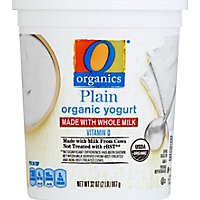 O Organics Yogurt Whole Milk - 32 Oz - Image 1