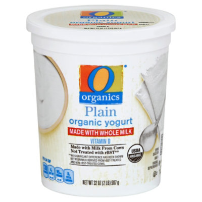 O Organics Yogurt Whole Milk - 32 Oz