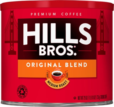 Hills Brothers. Coffee Ground Medium Roast Original Blend - 26 Oz - Image 5