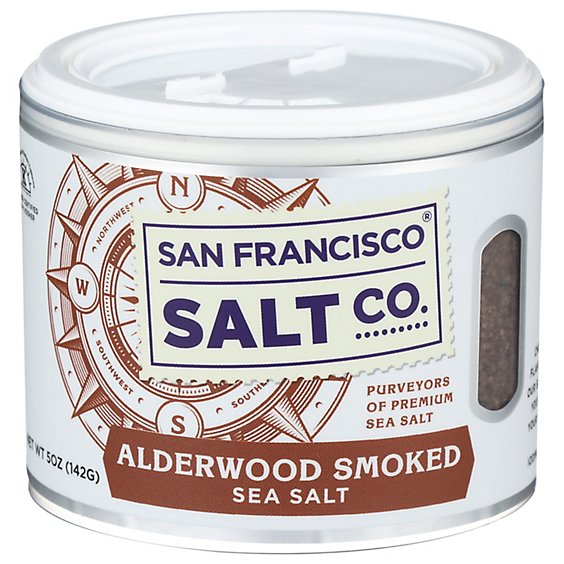 San Francisco Salt Co. Sea Salt Smoked Alderwood - 5 Oz