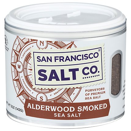San Francisco Salt Co. Sea Salt Smoked Alderwood - 5 Oz - Image 1