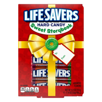 Life Savers Hard Candy Sweet Storybook Assorted - 6-1.14 Oz