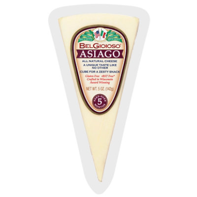 BelGioioso Asiago Cheese Wedge - 5 Oz - Image 3