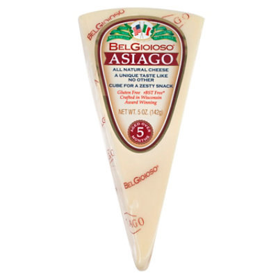 BelGioioso Asiago Cheese Wedge - 5 Oz - Image 2