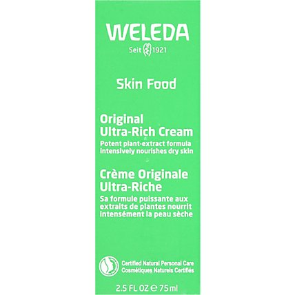 Weleda Cream Skin Food - 2.5 Fl. Oz. - Image 2