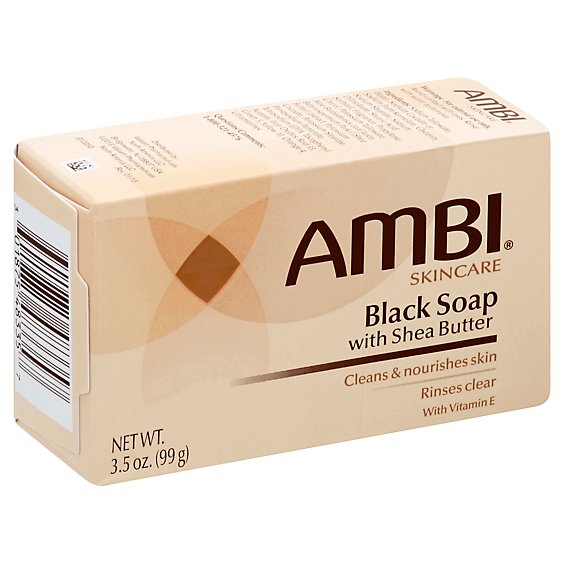 Ambi Black Soap W Shea - 3.5  Oz