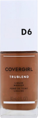 COVERGIRL truBLEND Liquid Makeup Toasted Almond D6 - 1 Fl. Oz. - Image 1