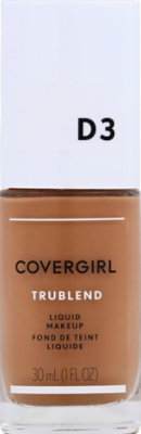 COVERGIRL truBLEND Liquid Makeup Honey Beige D3 - 1 Fl. Oz. - Image 1