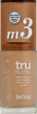COVERGIRL truBLEND Liquid Makeup Golden Beige M3 - 1 Fl. Oz. - Image 2