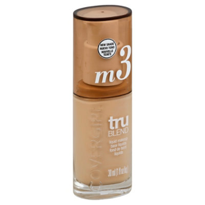 COVERGIRL truBLEND Liquid Makeup Golden Beige M3 - 1 Fl. Oz. - Image 1