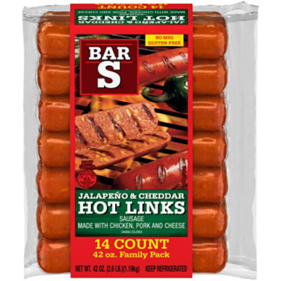 Bar-S Sausage Cheddar Jalapeno - 42 Oz - Image 2