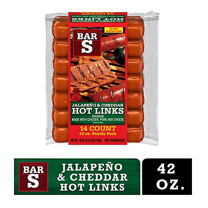 Bar-S Sausage Cheddar Jalapeno - 42 Oz - Image 2