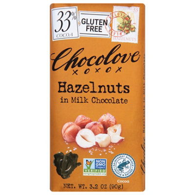 Chocolove Milk Chocolate Hzl - 3.2 Oz - Image 3