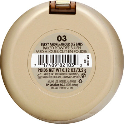 Mil Baked Blush Berry Amore - .12 Oz - Image 5