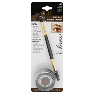 Mil Stayput Brow Color Dark Brown - Each - Image 3