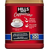 Hills Brothers. Cappuccino Drink Mix Sugar Free French Vanilla - 12 Oz - Image 4