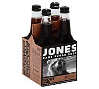 Jones Root Beer Soda - 4-12 Fl. Oz.